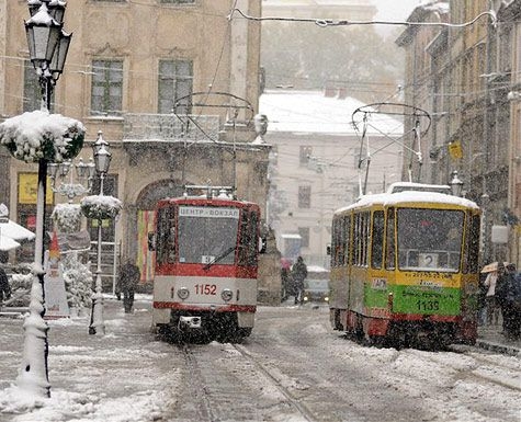 У Львові трамваї не курсують по вул. Замарстинівській та Шевченка