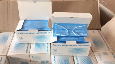 На Львівщині прикордонники не дозволили відправити до Польщі майже 50 тисяч медичних масок