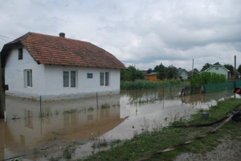 На Львівщині внаслідок негоди підтоплено майже 45 будинків у двох районах