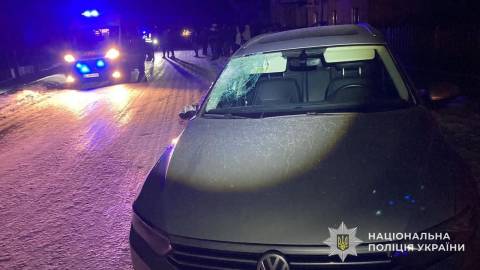 На Львівщині водій Volkswagen Passat збив пішохода