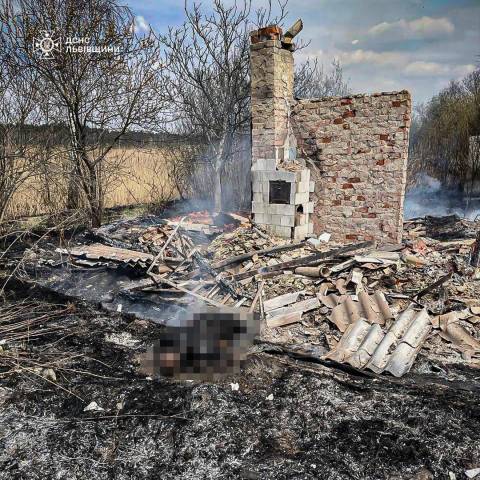 На Львівщині через спалювання сухостою загинула людина