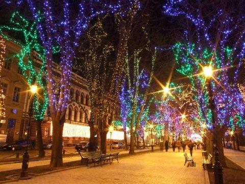 Одесити привітали жителів західних регіонів України з католицьким Різдвом