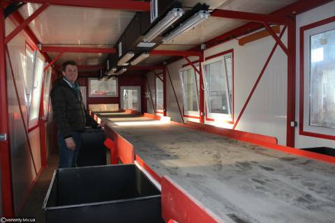 сміттєсортувальна лінія на Сільмаші