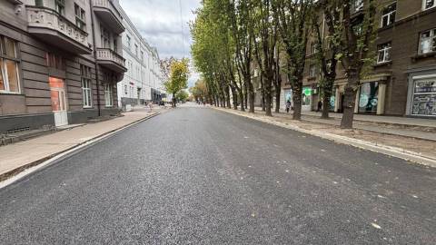 У Львові завершили ремонт вулиці Героїв УПА
