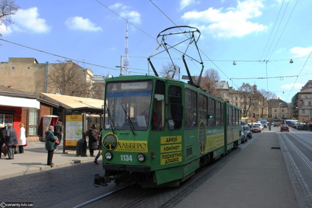 У Львові через ДТП трамвай №6 тимчасово курсує за зміненим маршрутом