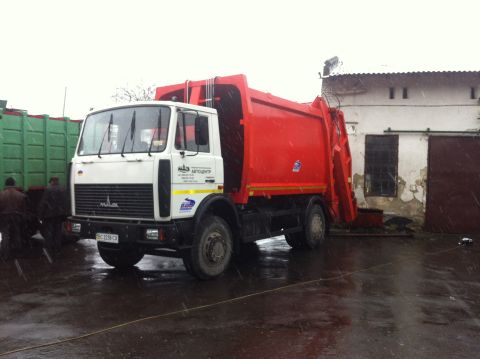 Комунальне підприємство Львова придбало новий сміттєвоз