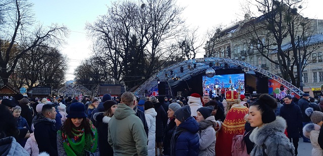 У Львові через жалобу відмінили концерт біля головної ялинки