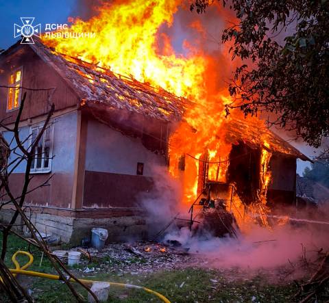 На Стрийщині у пожежі загинув власник будинку