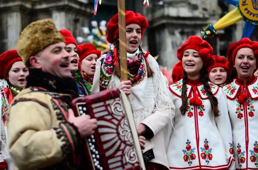 У центрі Львова відбулася Святкова хода звіздарів