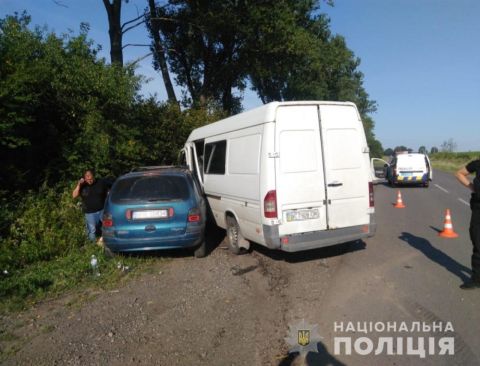 На Самбірщині у ДТП травмувалися п'ятеро осіб