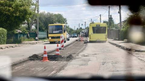 Рух транспорту на вул Шевченка у Львові обмежать через ремонт