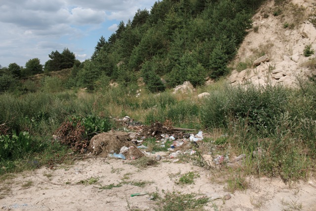 На Кульпарківській у Львові виявили звалище побутових відходів