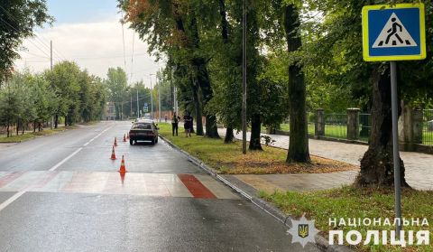 У Львові водій ВАЗу збив пішохода