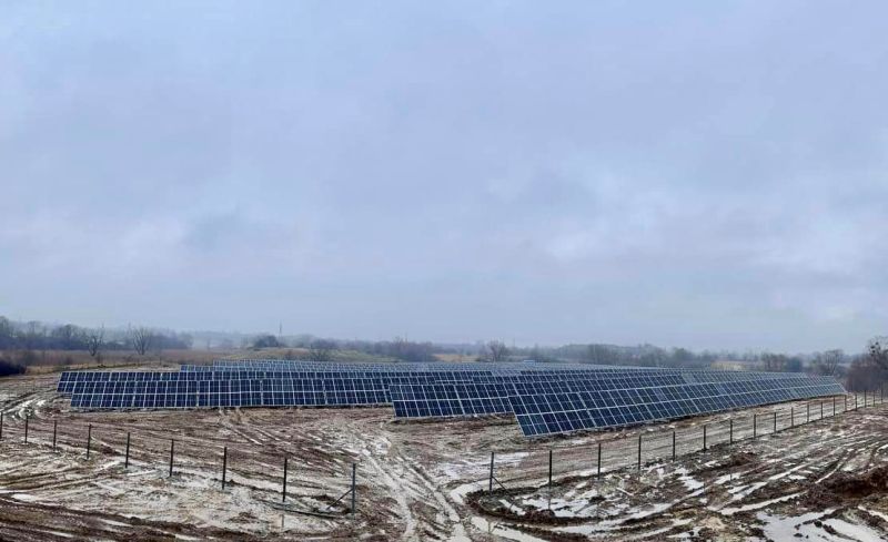 На території Кам'янка-Бузької ОТГ запустили сонячну електростанцію