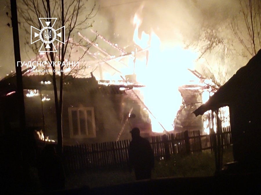 На Самбірщині в пожежі загинула жінка