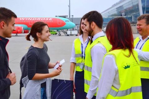 Аеропорт Львів обслужив мільйон пасажирів цього року