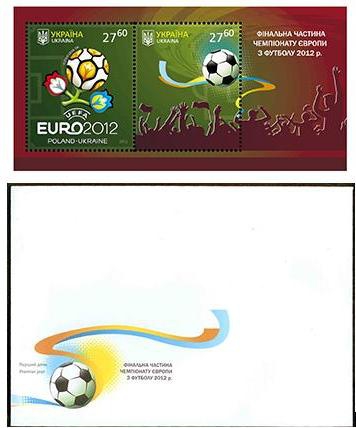 Укрпошта випустила ще дві марки до Євро-2012