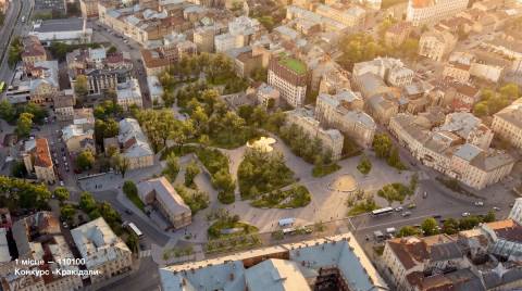 У Львові обрали переможця архітектурного конкурсу з облаштування території ринку Добробут
