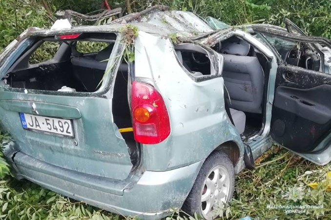 Четверо іноземців травмовані в ДТП у Сколівському районі