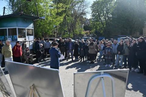 Зустріч з мешканцями щодо майбутнього площі Святовлава у Львові 