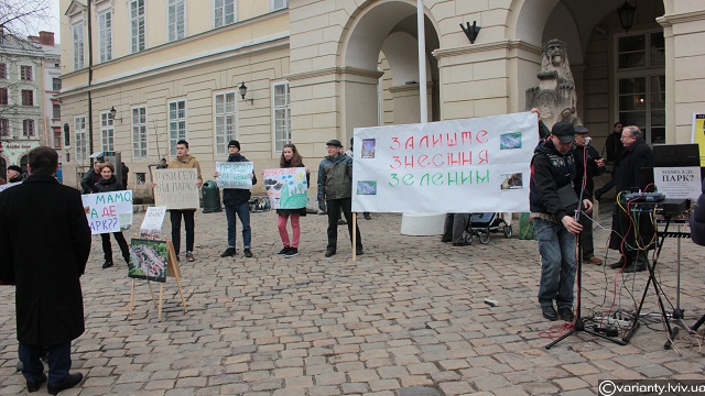 Активісти оголисили готовність довести до кінця боротьбу проти забудови парку "Знесіння"