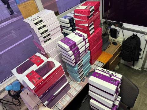 На кордоні з Польщею виявили контрабанду взуття, ігрових приставок та косметики на понад 600 тисяч гривень