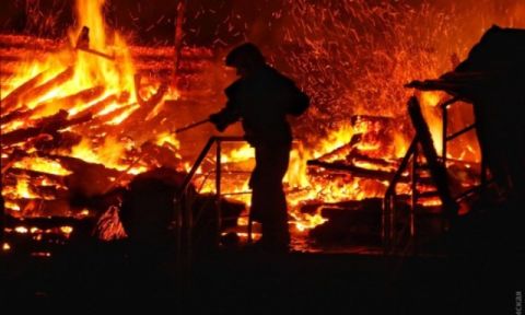Під час пожежі на Радехівщині загинув чоловік