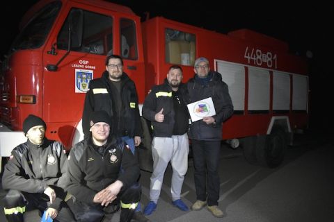 Гміна Шпротава передала Мурованому пожежний автомобіль