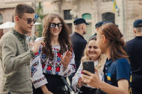 Прапори свободи. Авторка фото Анастасія Марценюк