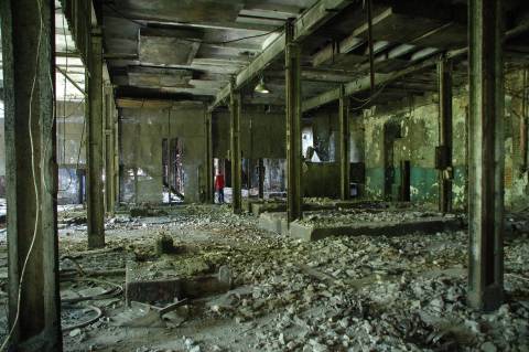 руїна Ходорівської цукроварні