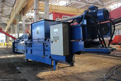 сміттєсортувальна лінія на Сільмаші