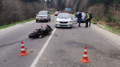 На Дрогобиччині в ДТП загинув мотоцикліст