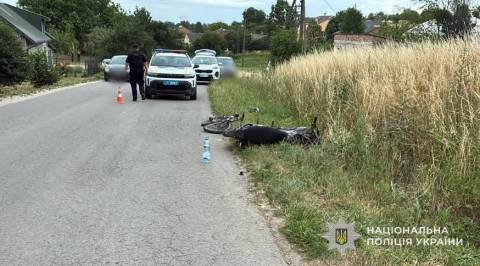На Льівщині у ДТП з мотоциклом постраждала дитина на велосипеді