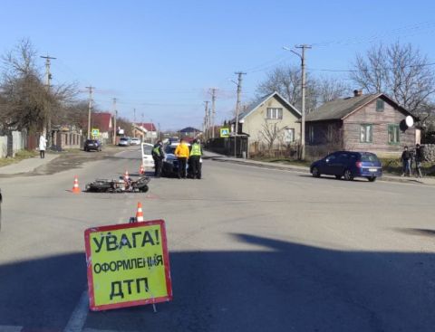 На трасі Львів – Луцьк у ДТП травмувався мотоцикліст