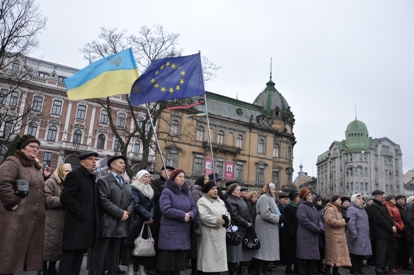 Загальноміське віче у День Гідності та Свободи