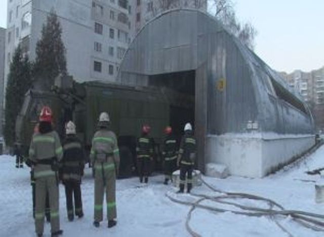 Цими вихідними у львівській військовій частині сталася пожежа