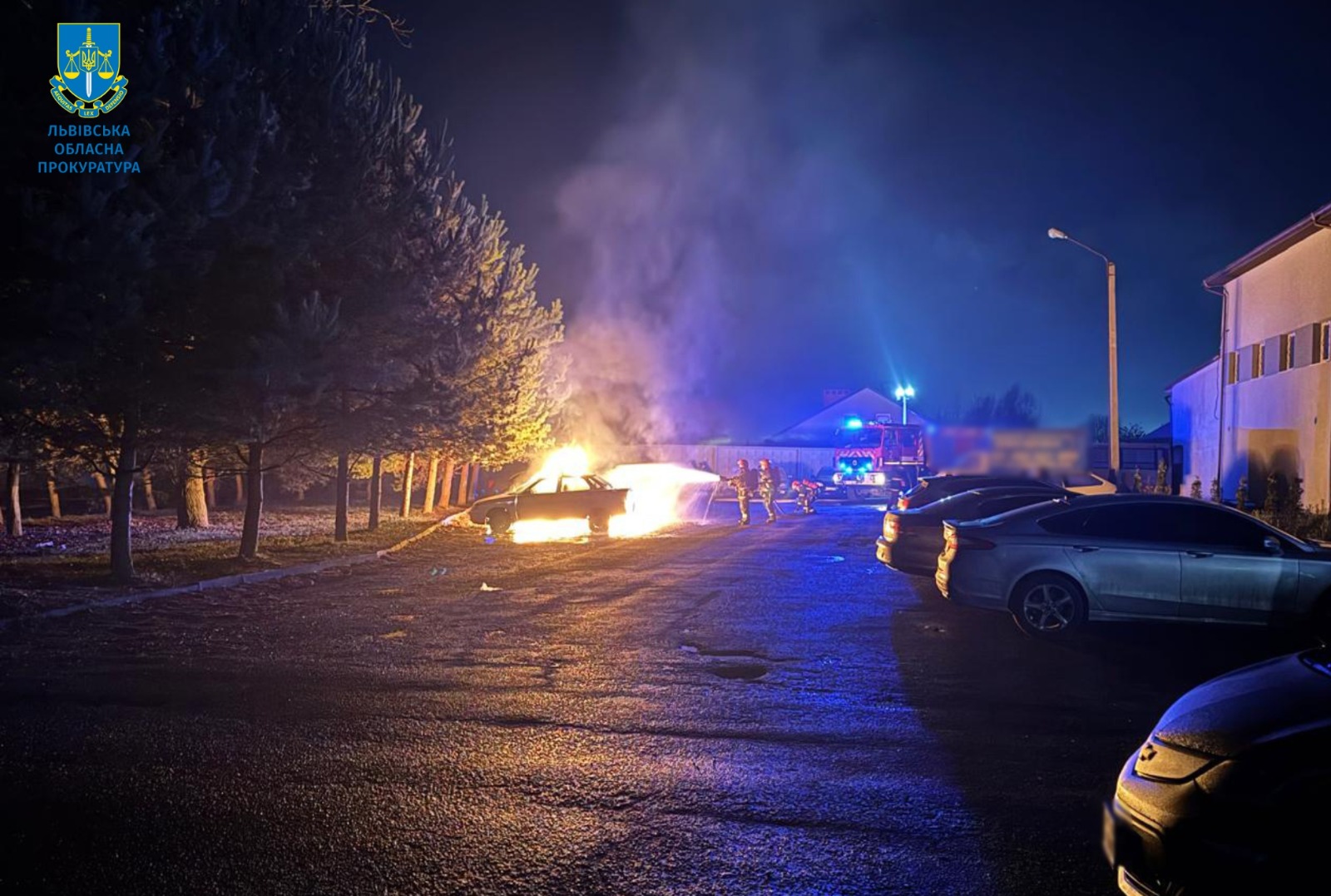 У Львові викрили організатора підпалу авто військових за вказівками спецслужб РФ