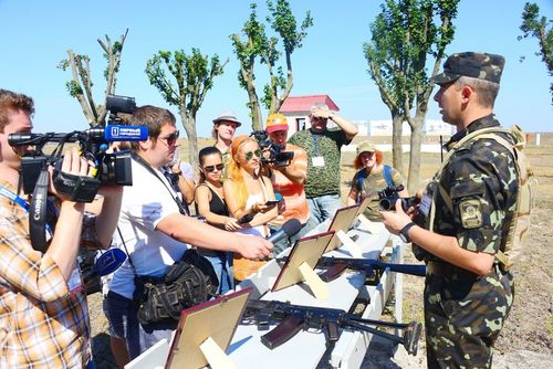 У Львові пройшов другий етап військових навчань для цивільного населення