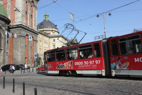 Трамваї і тролейбуси Львова профінансували на десять мільйонів гривень