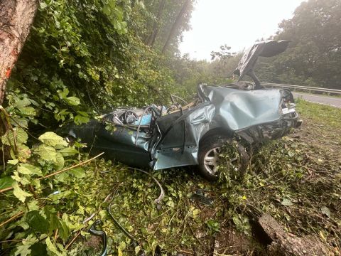 На Львівщині у ДТП загинули водій та пасажир Mersedes Benz Е270