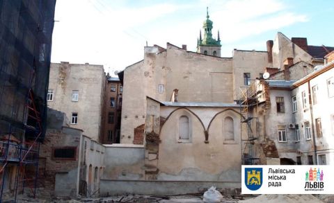 У вересні завершать реконструкцію Простору Синагог у Львові