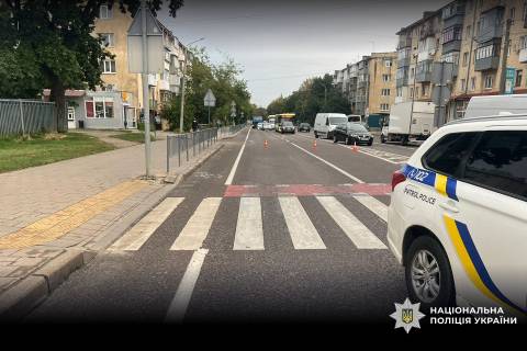 У Львові через ДТП пішохід потрапив у реанімацію