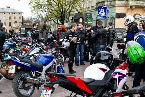 У Львові провели акцію "Увага мотоцикліст"
