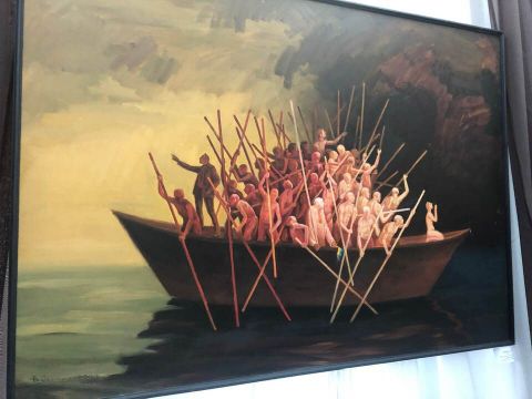 Більше 100 робіт львівських живописців представили на виставці Схід-Захід у Харкові