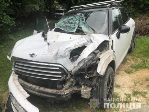 На Львівщині у ДТП загинула пасажирка  Mini Cooper
