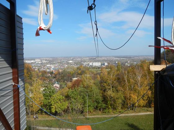 Суд призупинив роботу атракціону-тарзанки в парку «Знесіння»