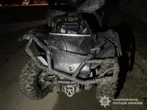 На Стрийщині у ДТП постраждали двоє п'яних водіїв квадроциклів