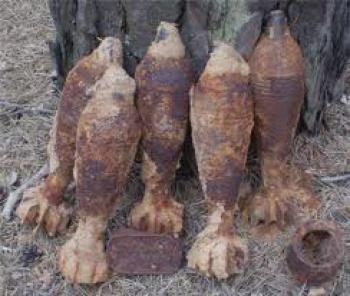 У Брюховичах знайшли 20 снарядів часів Другої Світової