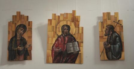 У Львові триває виставка іконопису Михайла Скопа «Церква Войовнича»