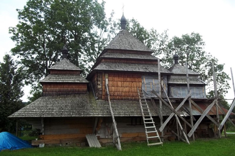 На Львівщині за чотири мільйони відреставрують дерев'яну церкву початку ХVІІІ століття